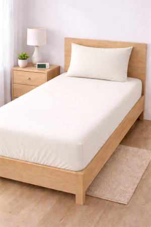 Jogo de lençol solteiro liso